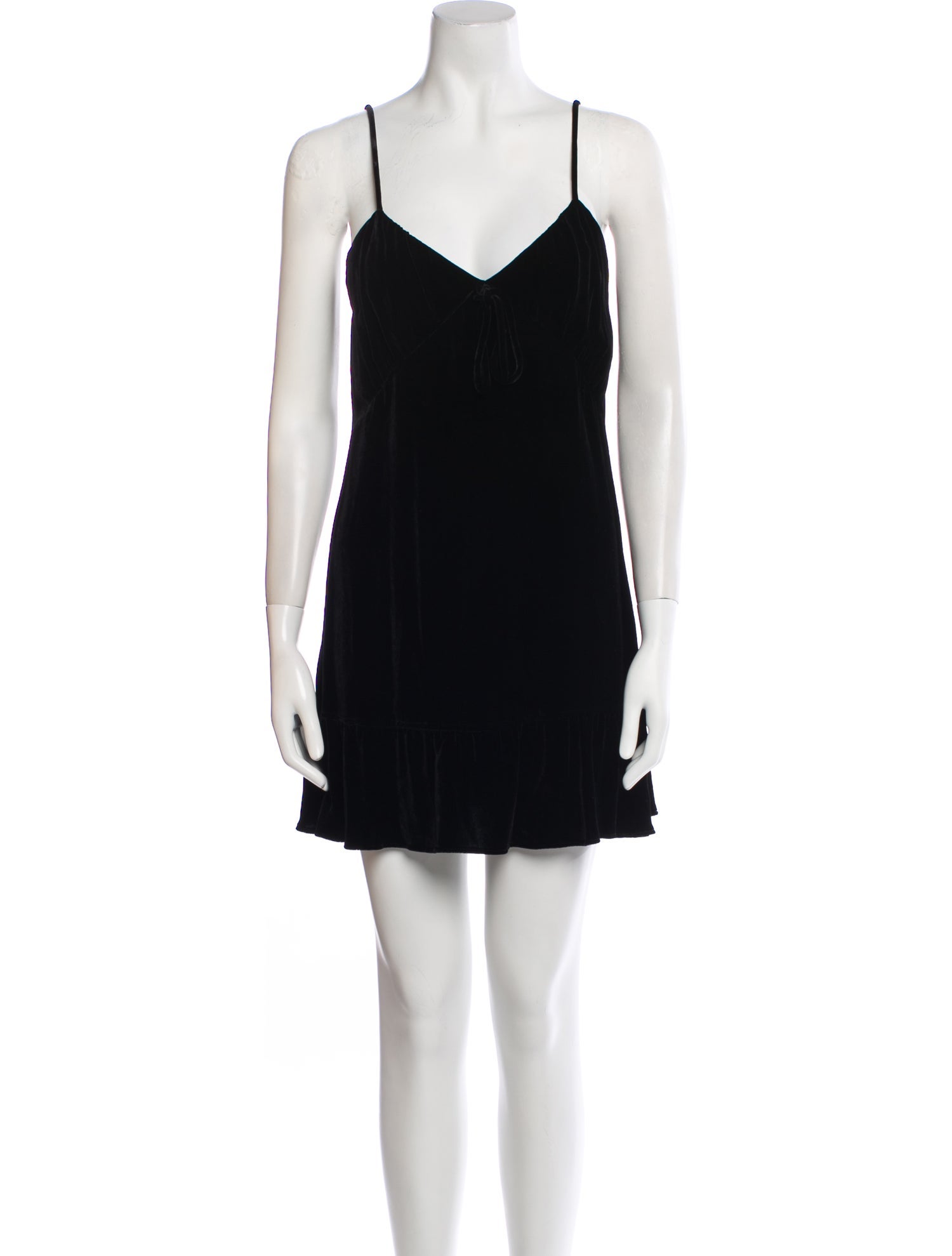 Reformation V-Neck Mini Dress