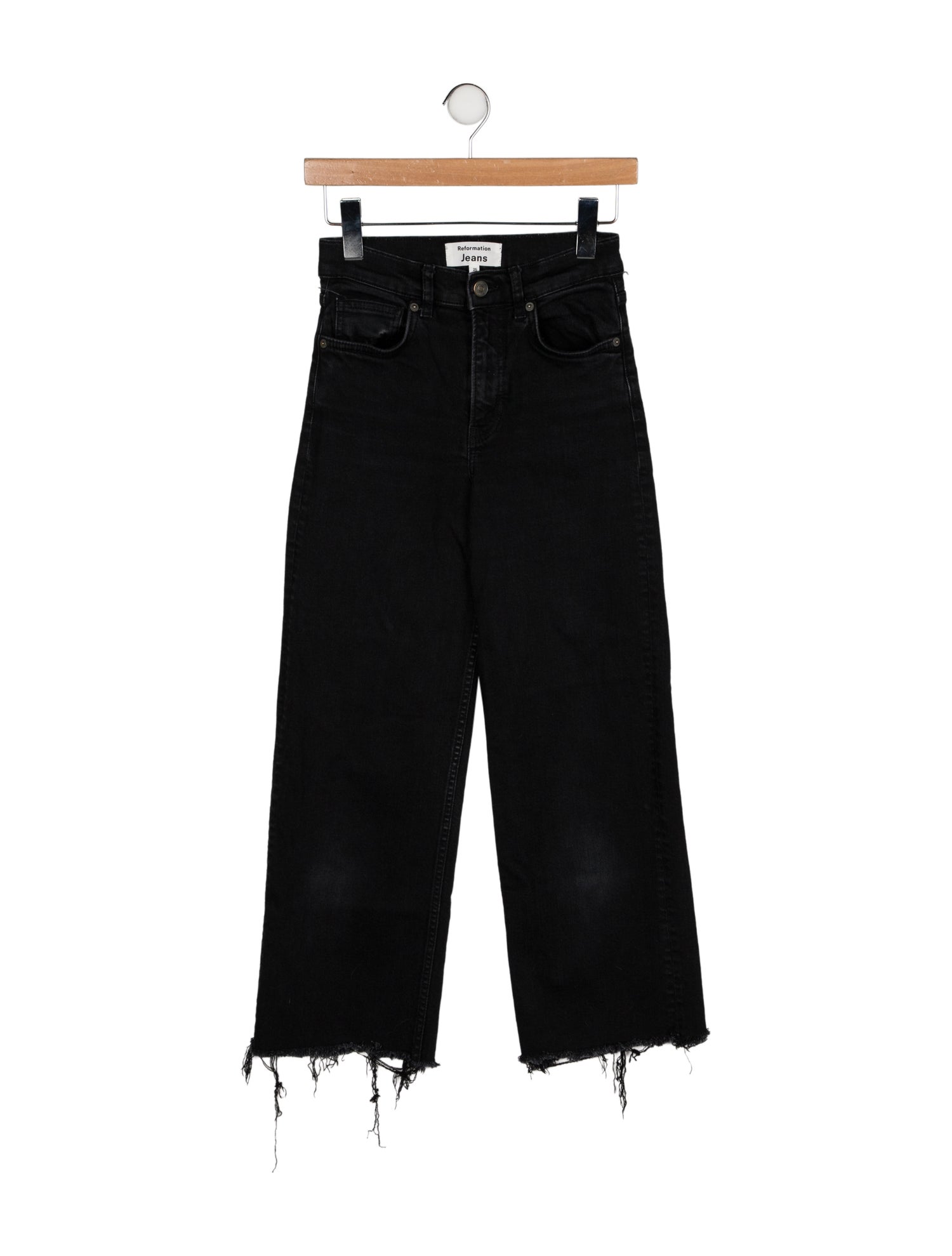 Reformation Mid-Rise Straight Leg Jeans