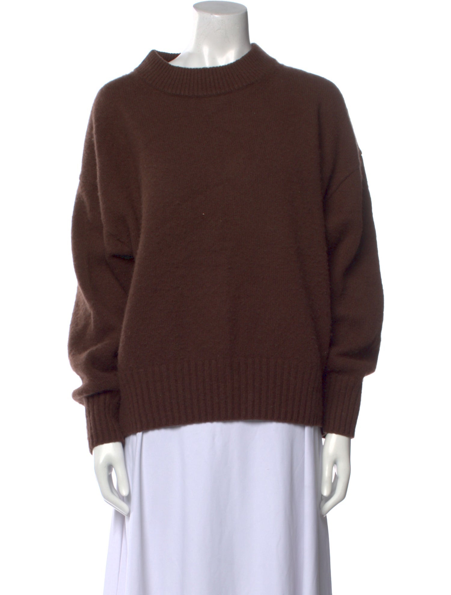 Reformation Cashmere Mock Neck Sweater