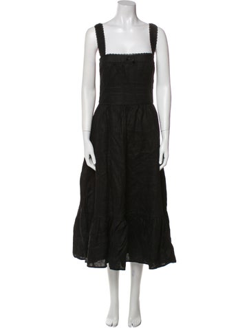 Reformation Dresses Linen Midi Length Dress US 10 | L