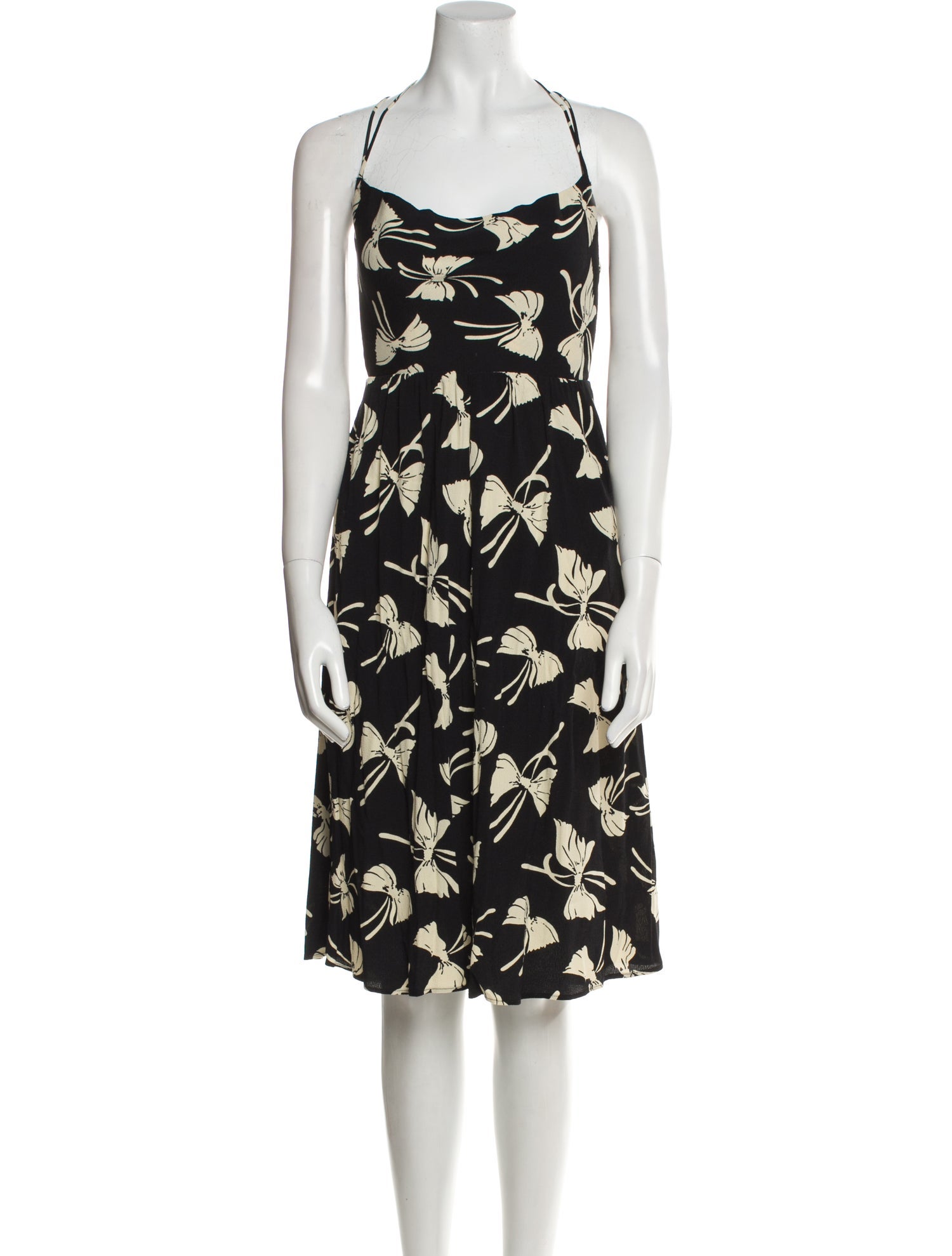 Reformation Floral Print Mini Dress