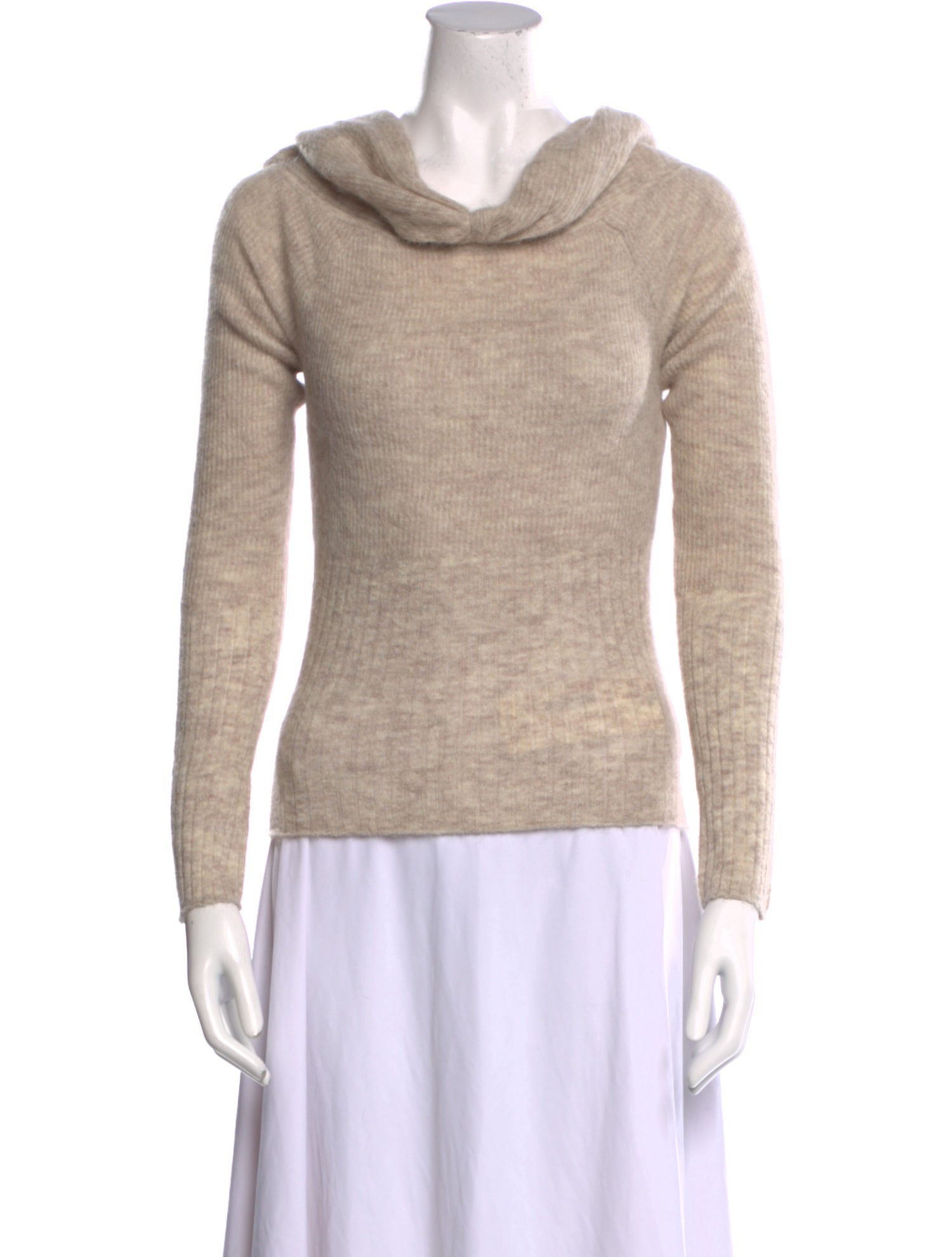 Reformation Baby Alpaca Cowl Neck Sweater