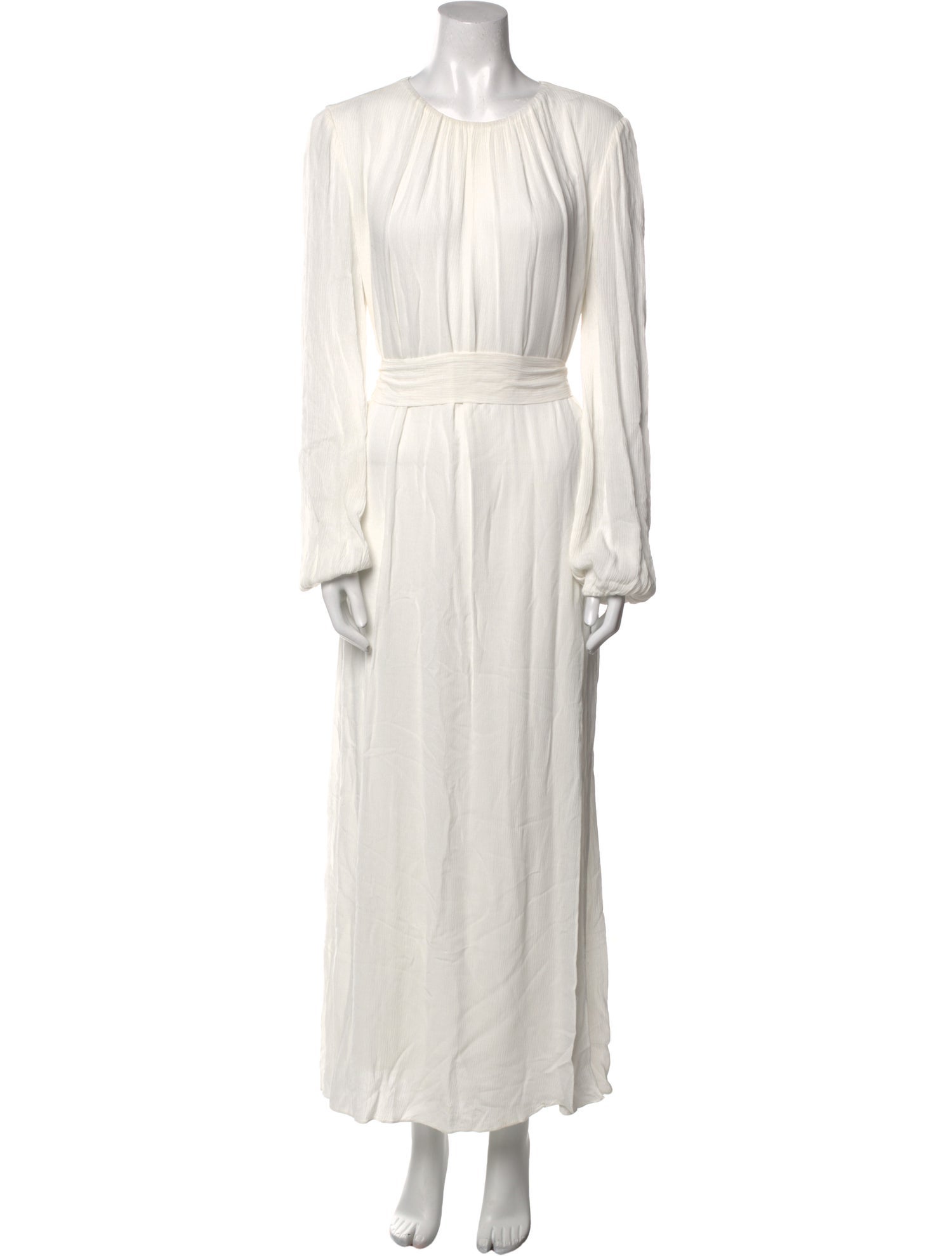 Reformation Scoop Neck Long Dress