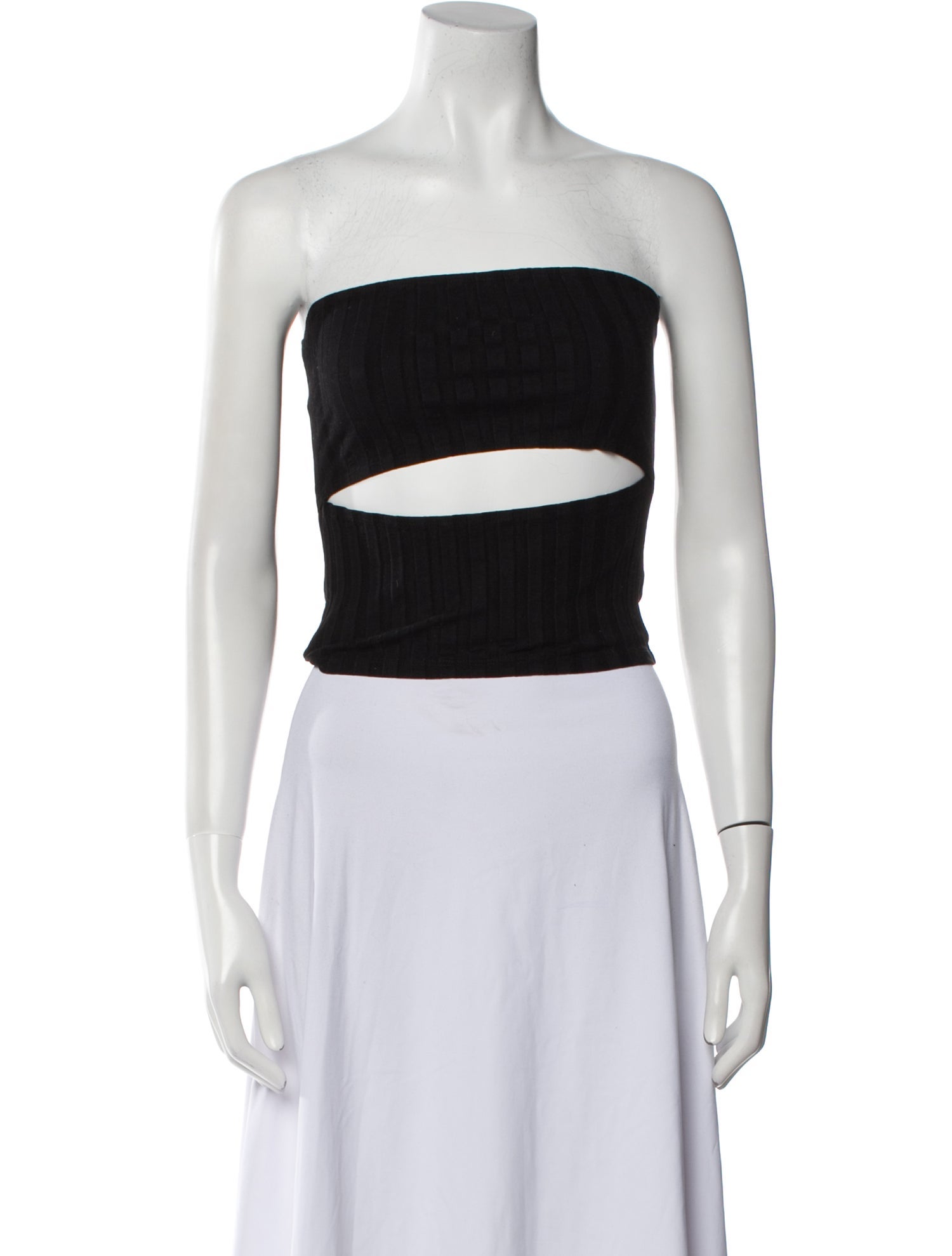 Reformation Strapless Crop Top