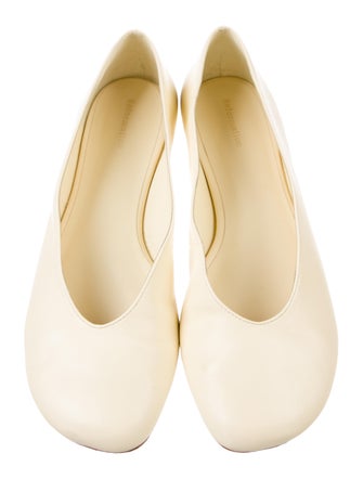 Reformation Leather Ballet Flats