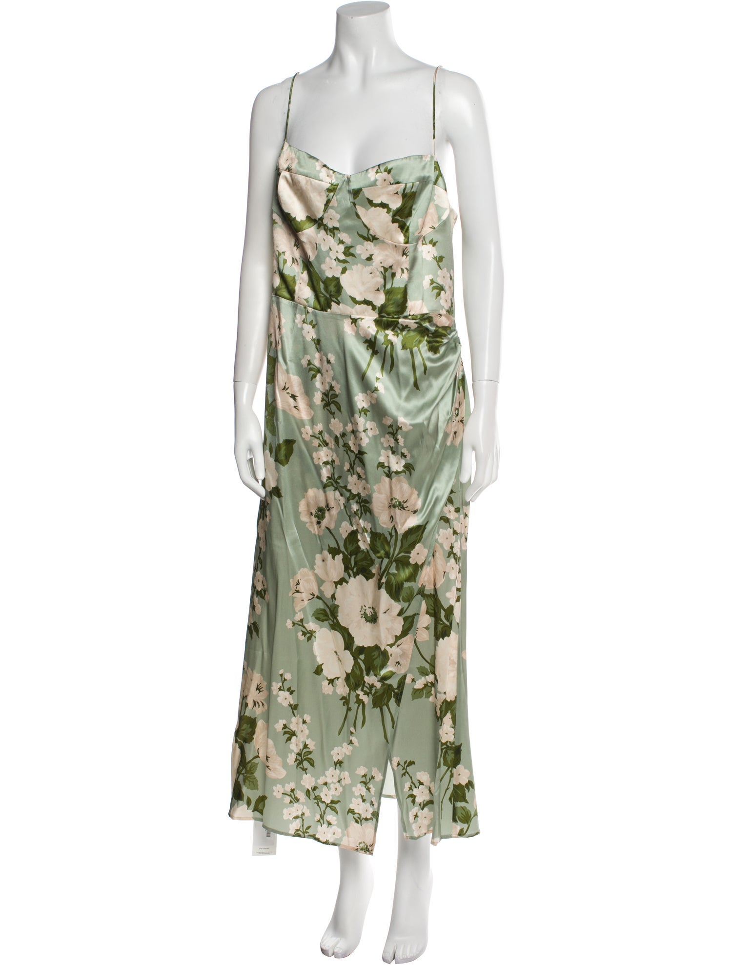 Reformation Silk Long Dress w/ Tags