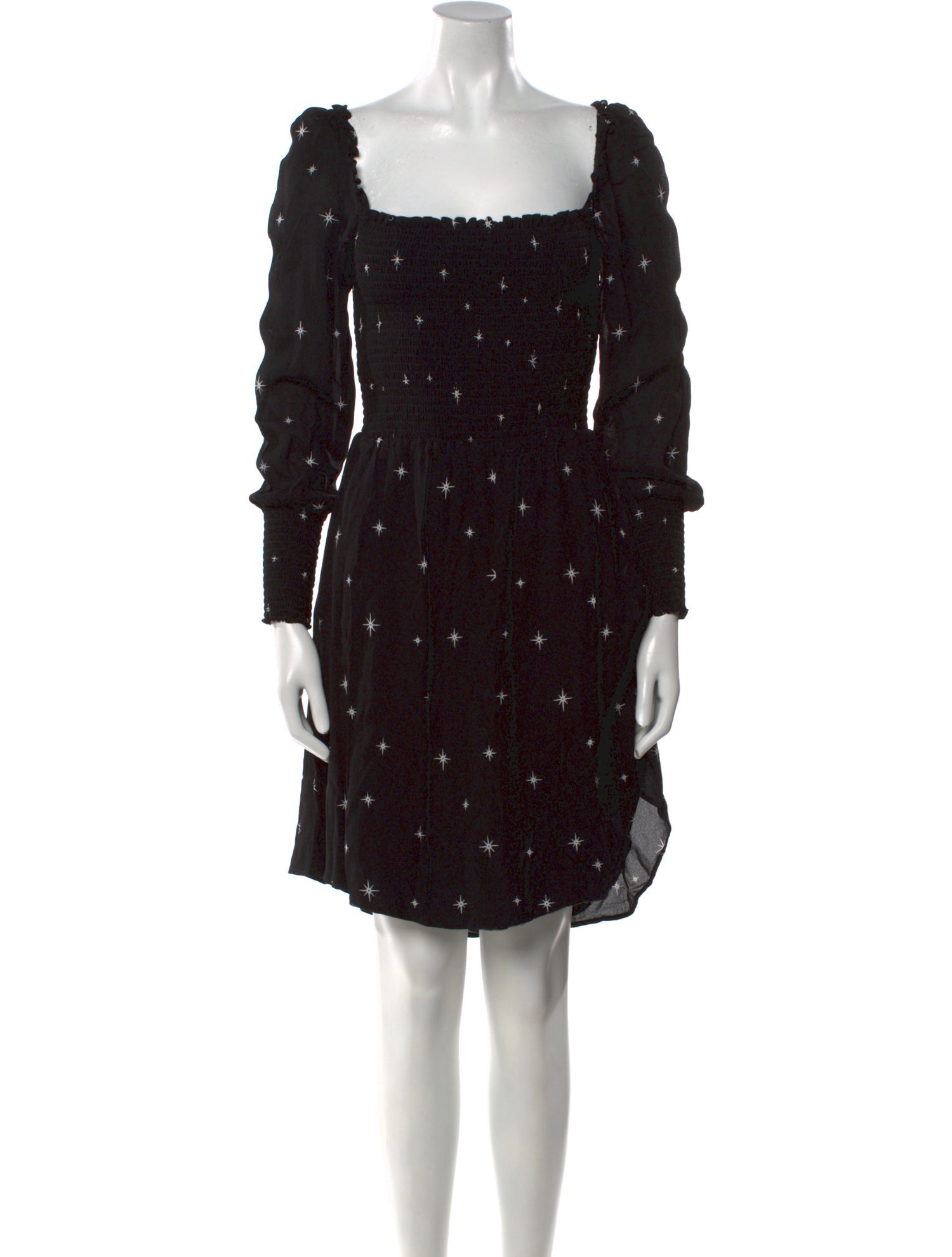 Reformation Printed Knee-Length Dress