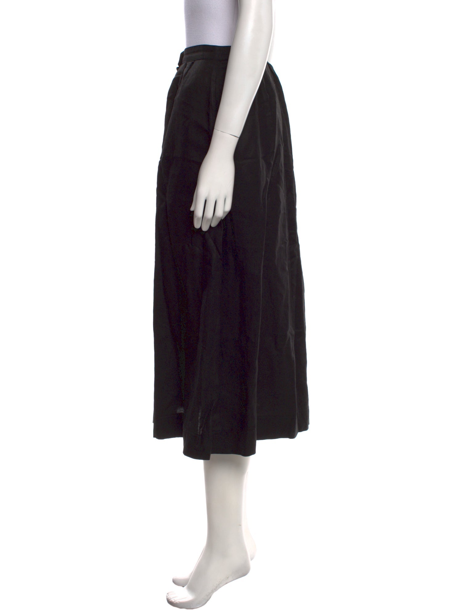 Reformation Pleated Accents Midi Length Skirt