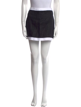 Reformation Linen Mini Skirt