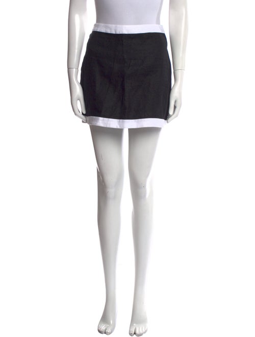 Reformation Linen Mini Skirt