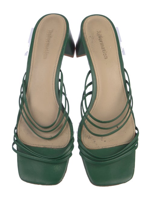 Reformation Leather Slides