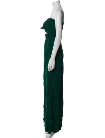 Reformation Strapless Long Dress