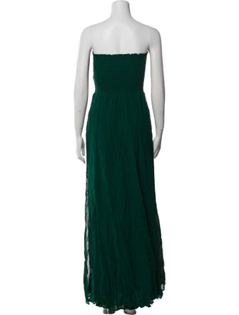 Reformation Strapless Long Dress
