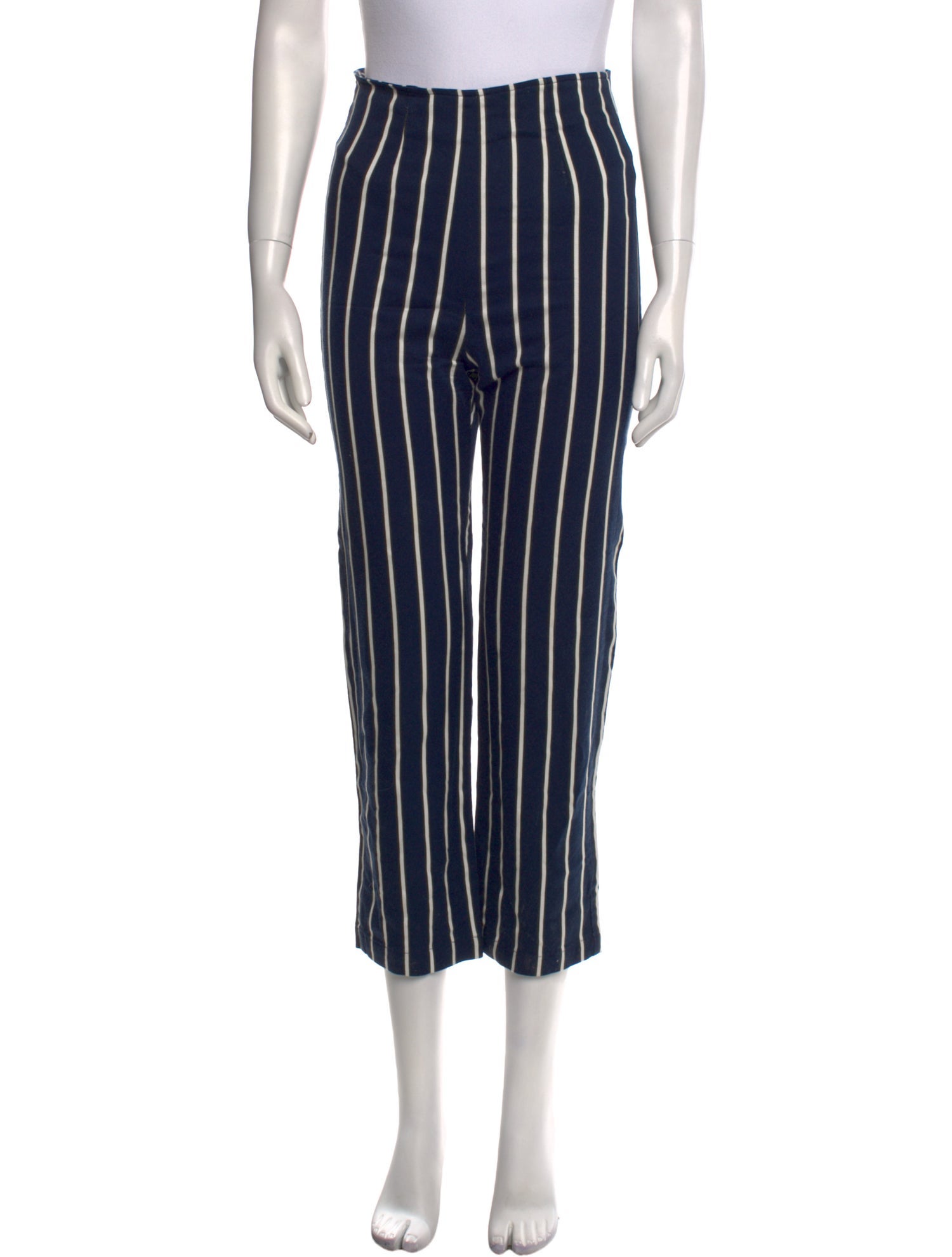Reformation Striped Straight Leg Pants