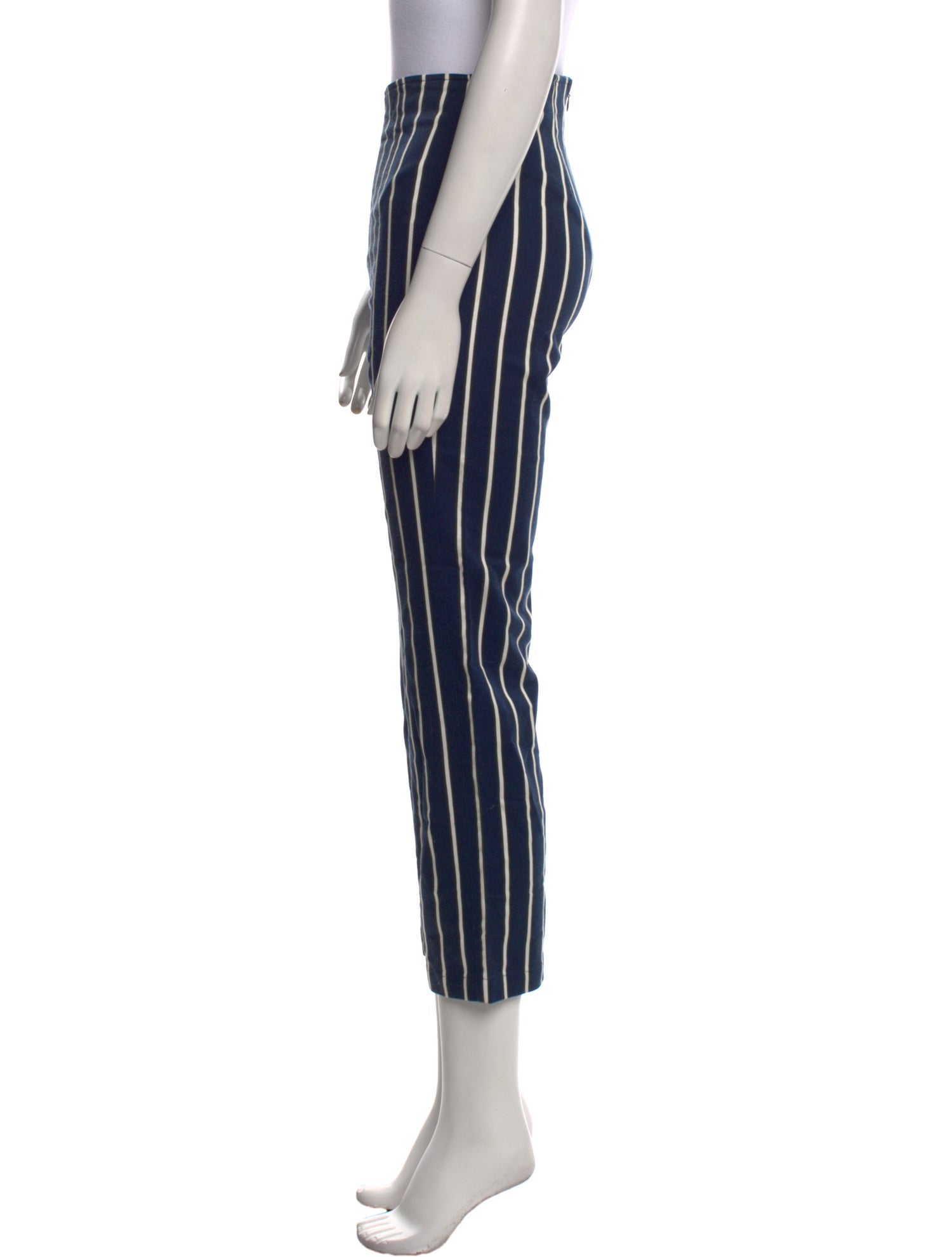 Reformation Striped Straight Leg Pants
