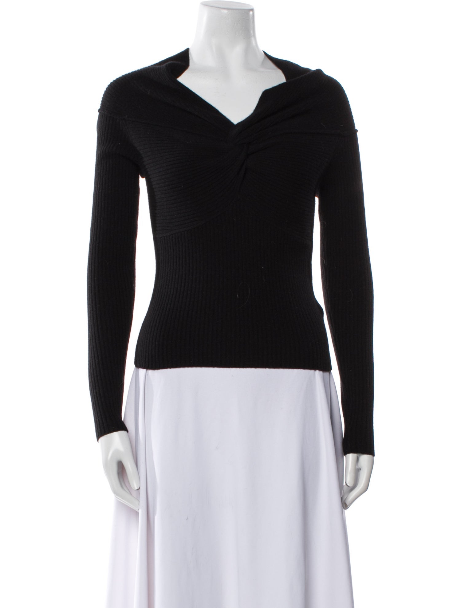 Reformation Cashmere V-Neck Sweater