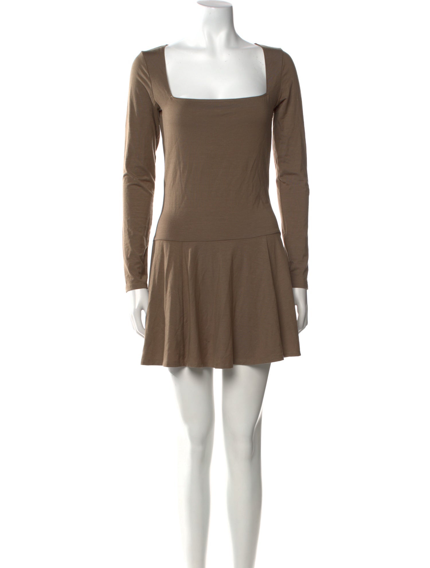 Reformation Square Neckline Mini Dress