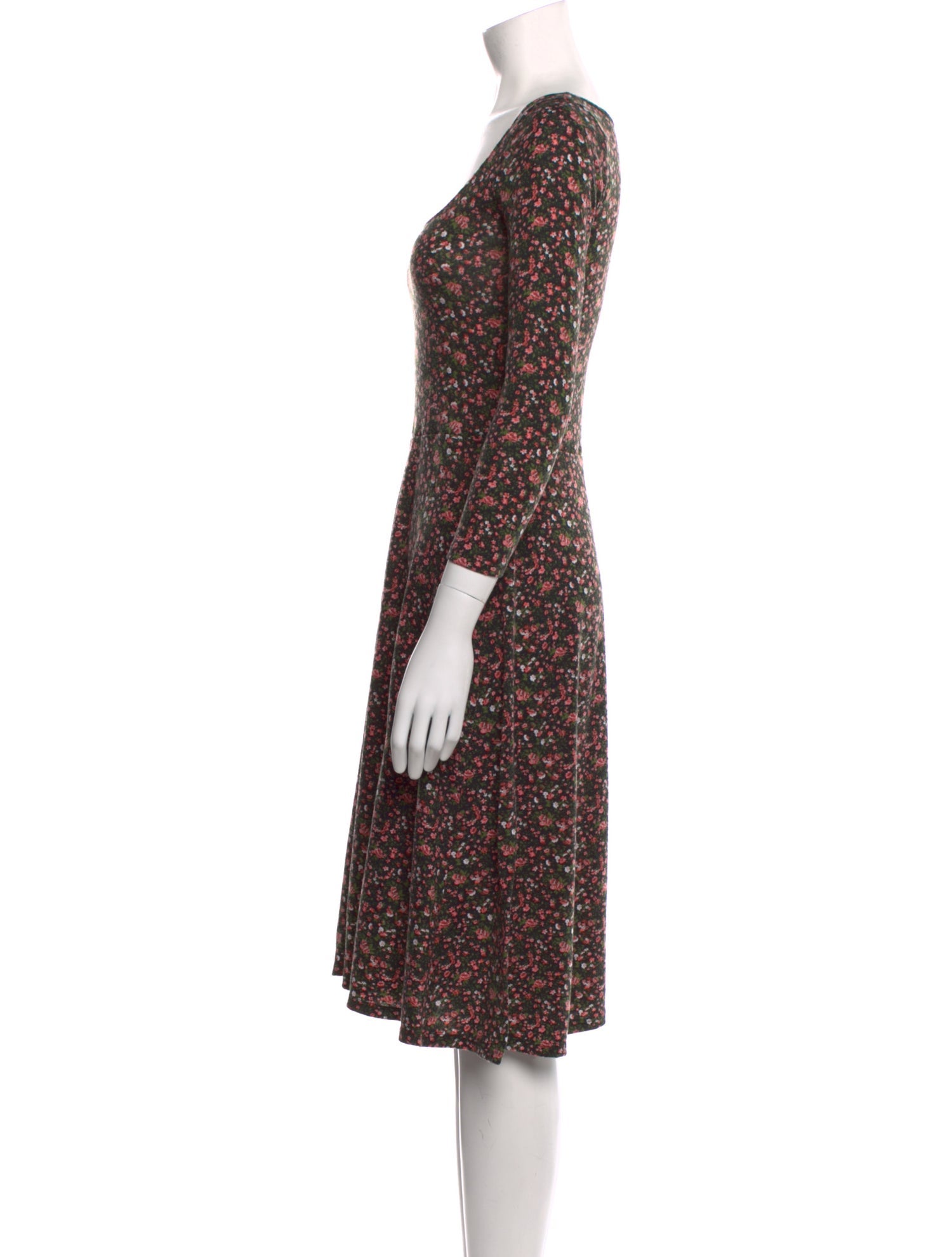 Reformation Floral Print Mini Dress