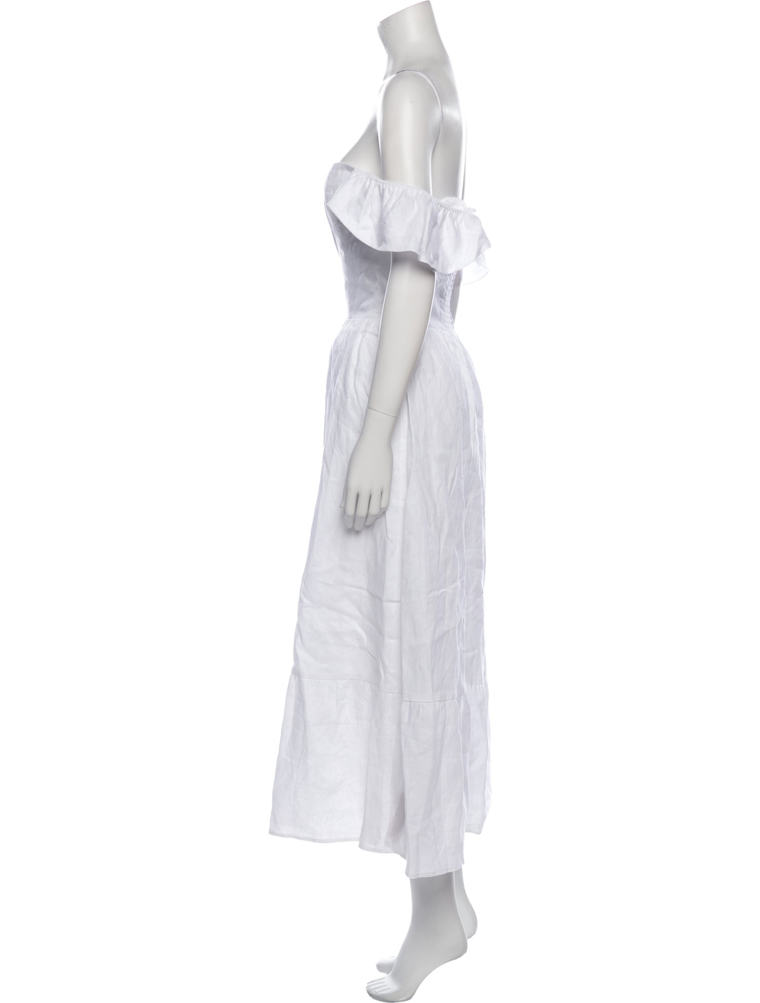 Reformation Linen Midi Length Dress w/ Tags
