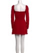 Reformation Square Neckline Mini Dress