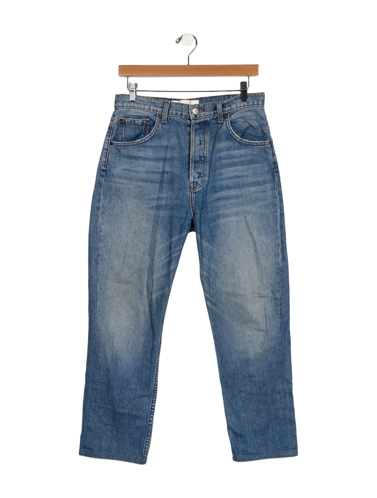 Reformation High-Rise Straight Leg Jeans