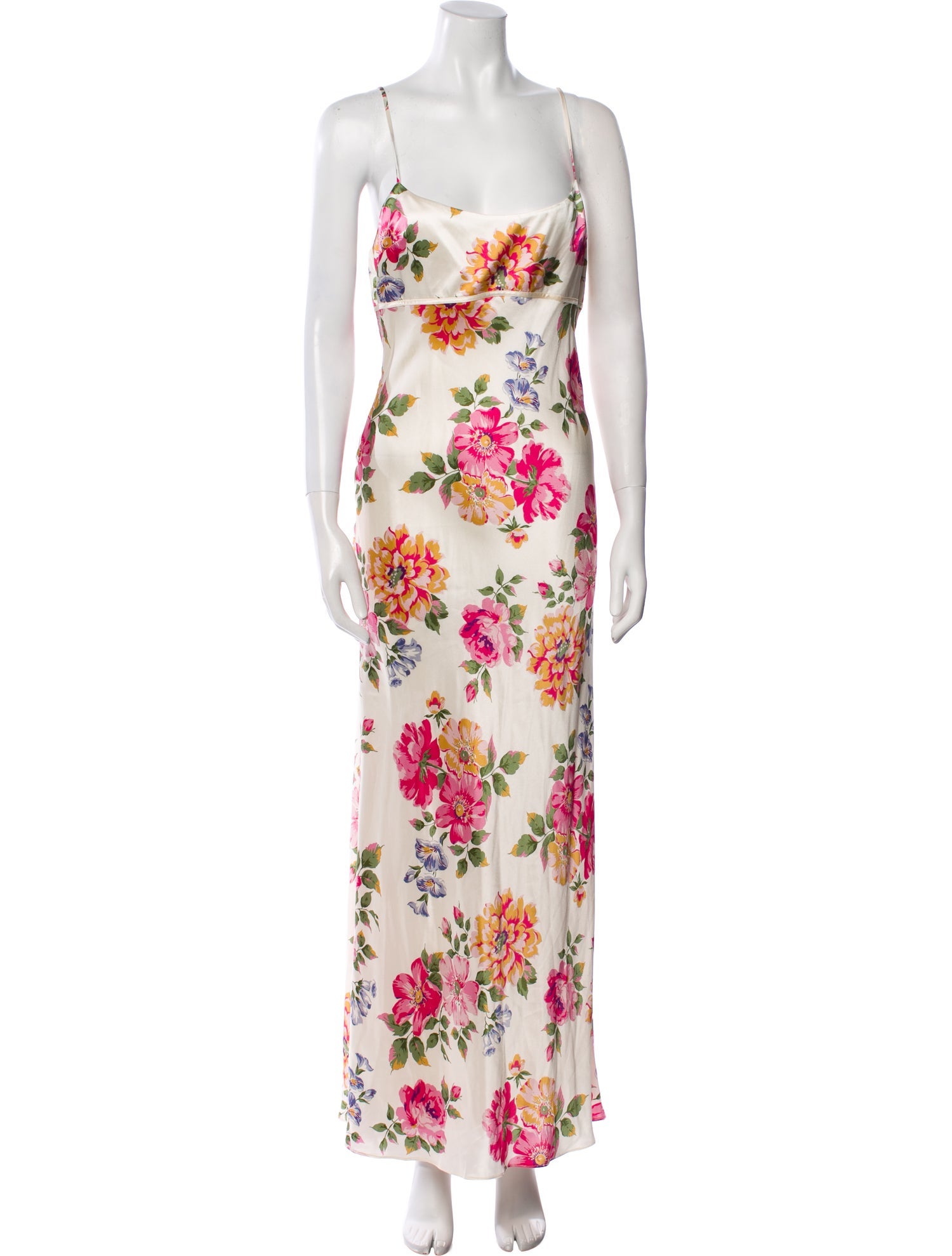 Reformation Silk Long Dress w/ Tags