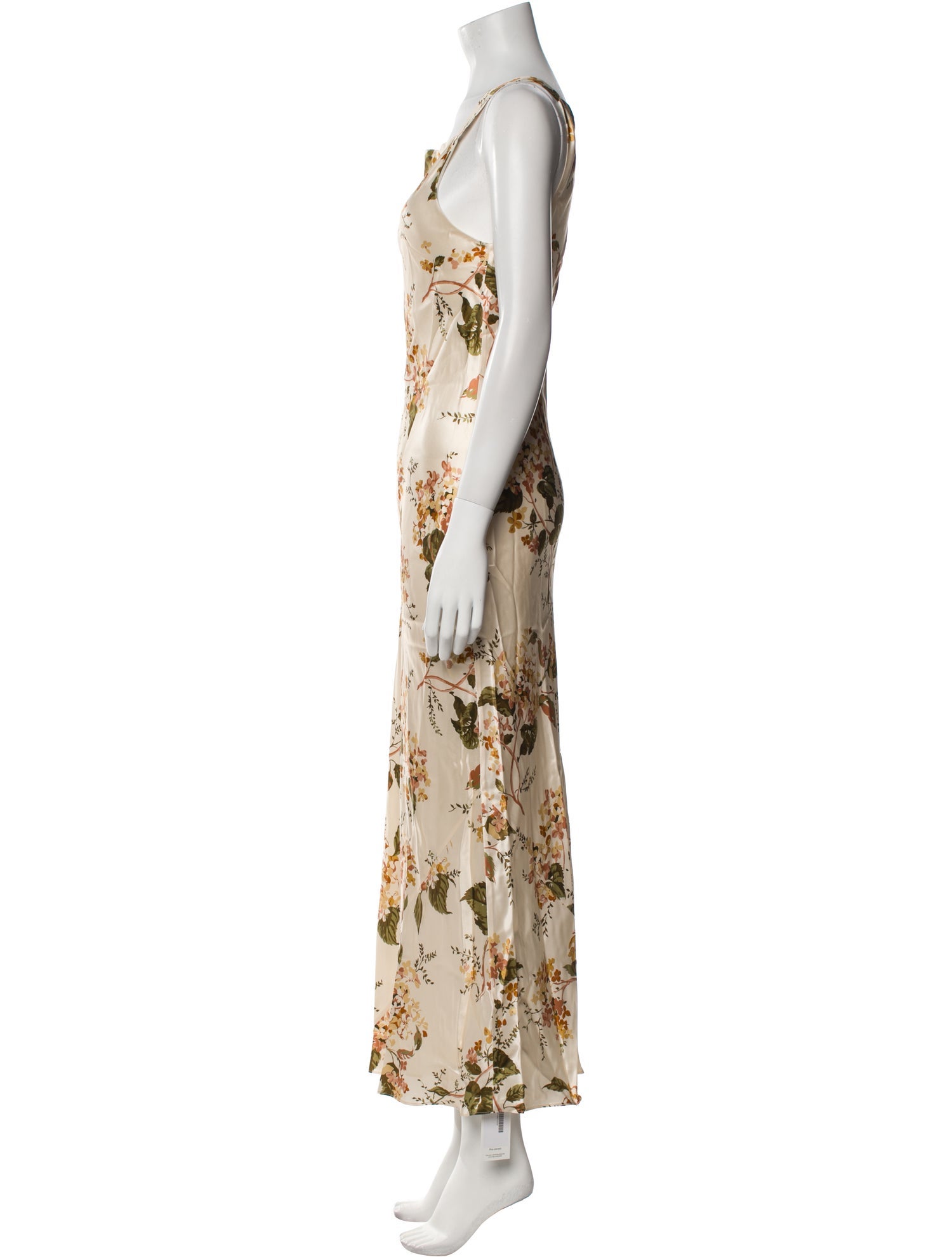 Reformation Silk Long Dress