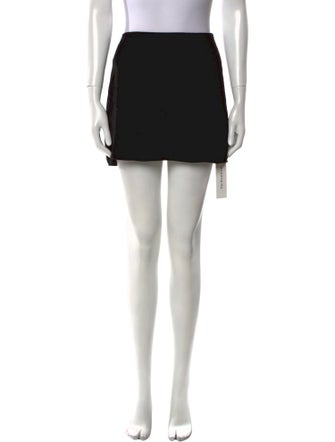 Reformation Velvet Mini Skirt