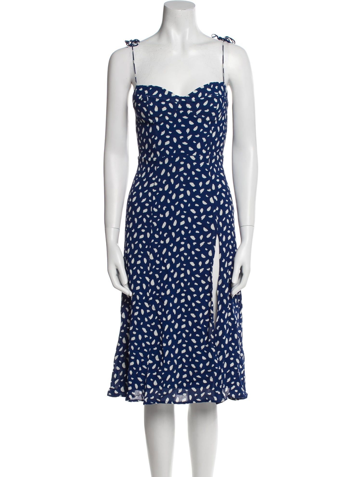 Reformation Printed Midi Length Dress