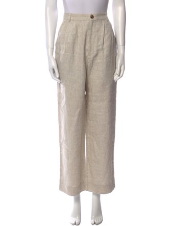 Reformation Linen Wide Leg Pants