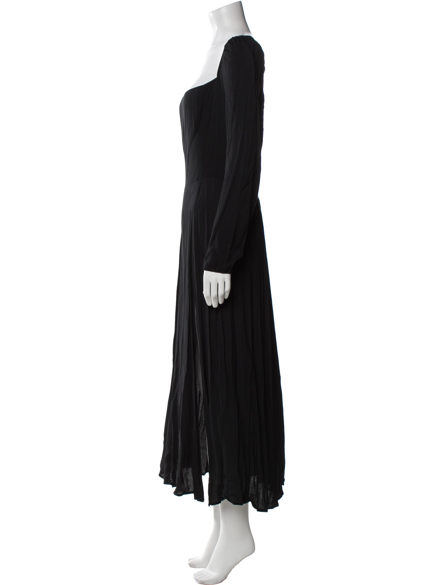 Reformation Square Neckline Long Dress