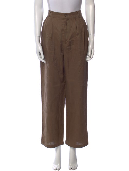 Reformation Linen Wide Leg Pants