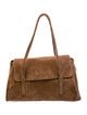 Reformation Suede Shoulder Bag