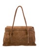 Reformation Suede Shoulder Bag