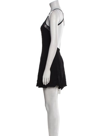 Reformation Square Neckline Mini Dress
