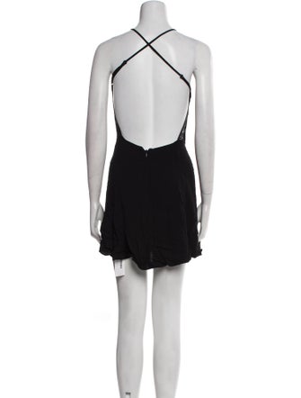 Reformation Square Neckline Mini Dress