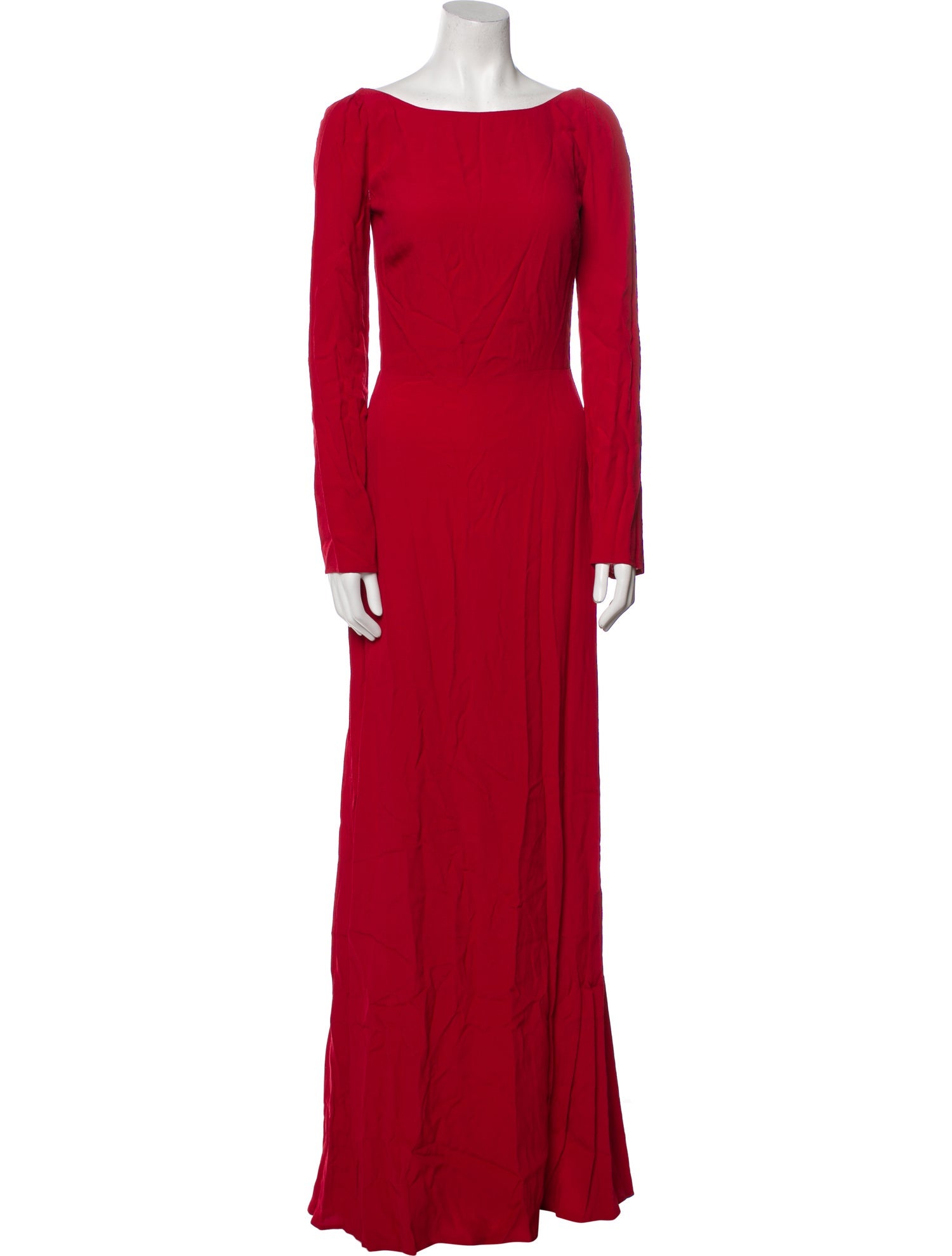 Reformation Bateau Neckline Long Dress