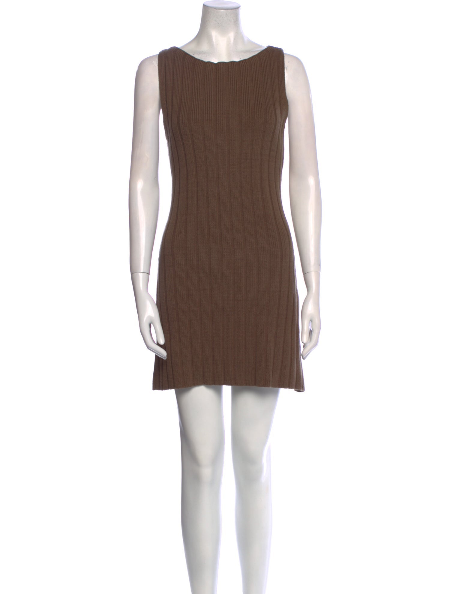 Reformation Bateau Neckline Mini Dress