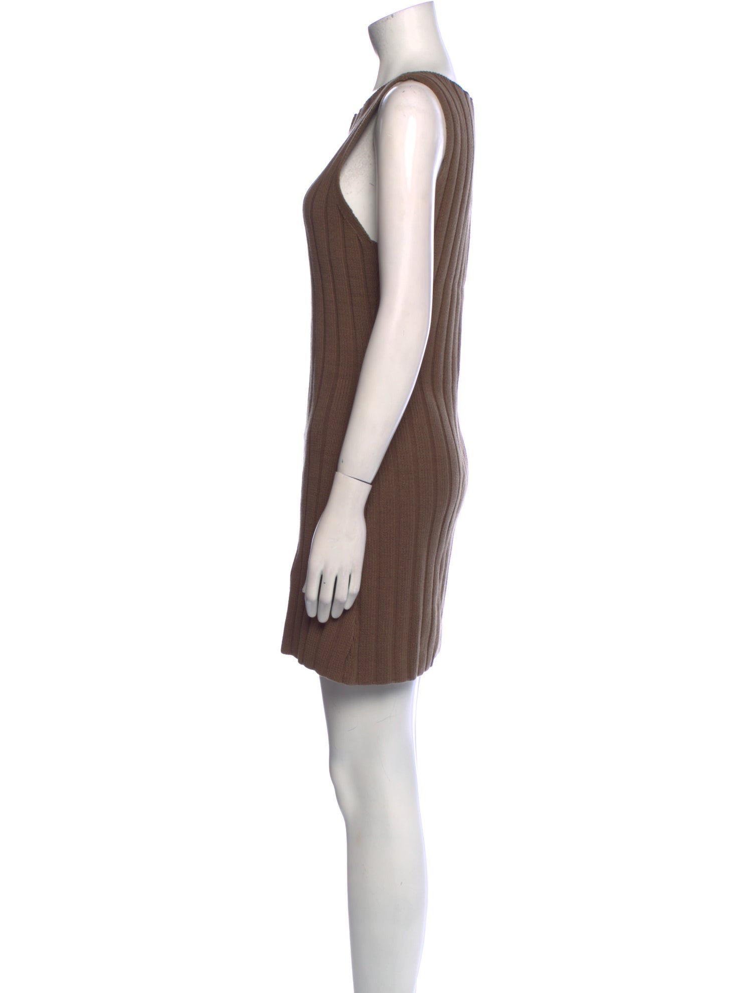 Reformation Bateau Neckline Mini Dress