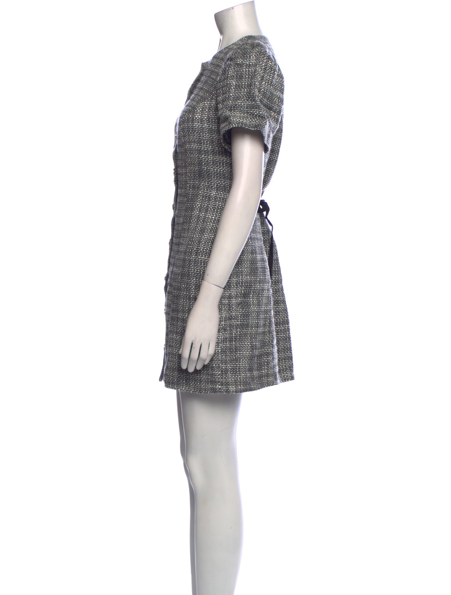 Reformation Houndstooth Print Mini Dress w/ Tags