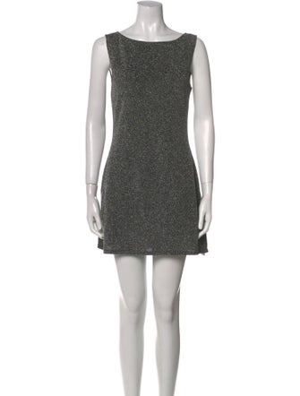 Reformation Bateau Neckline Mini Dress