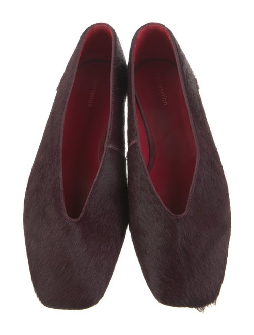 Reformation Ponyhair Flats