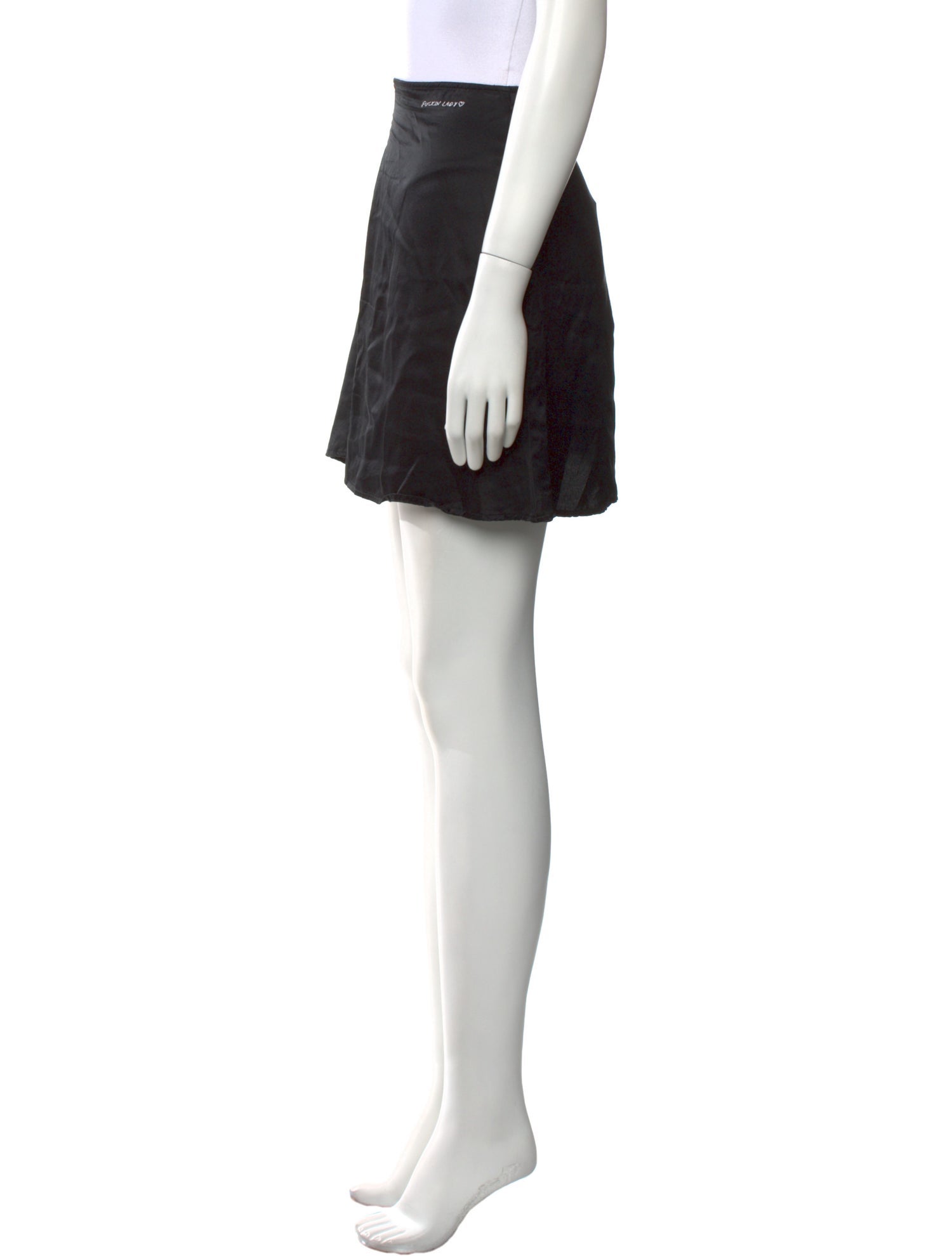 Reformation Silk Mini Skirt