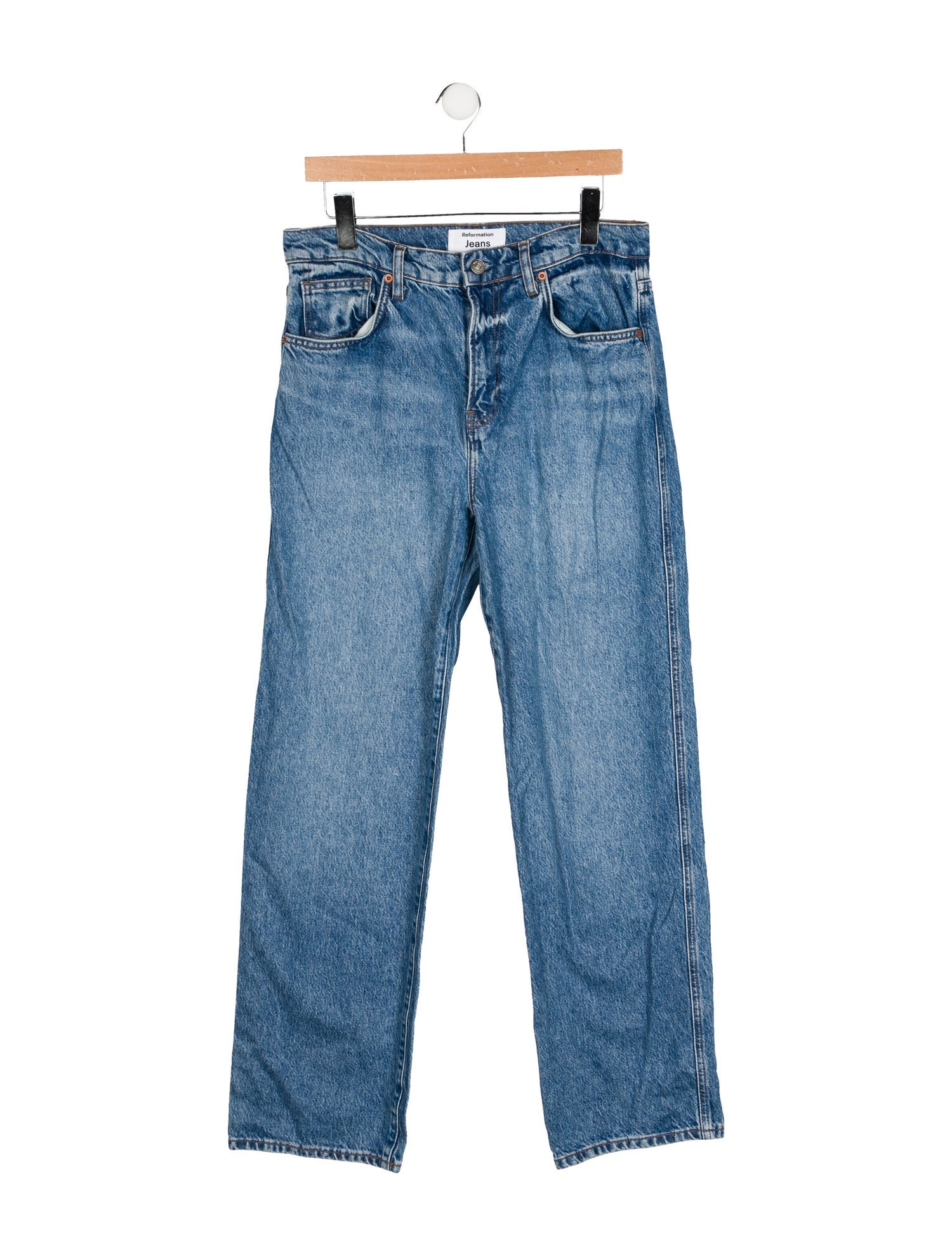 Reformation High-Rise Wide Leg Jeans