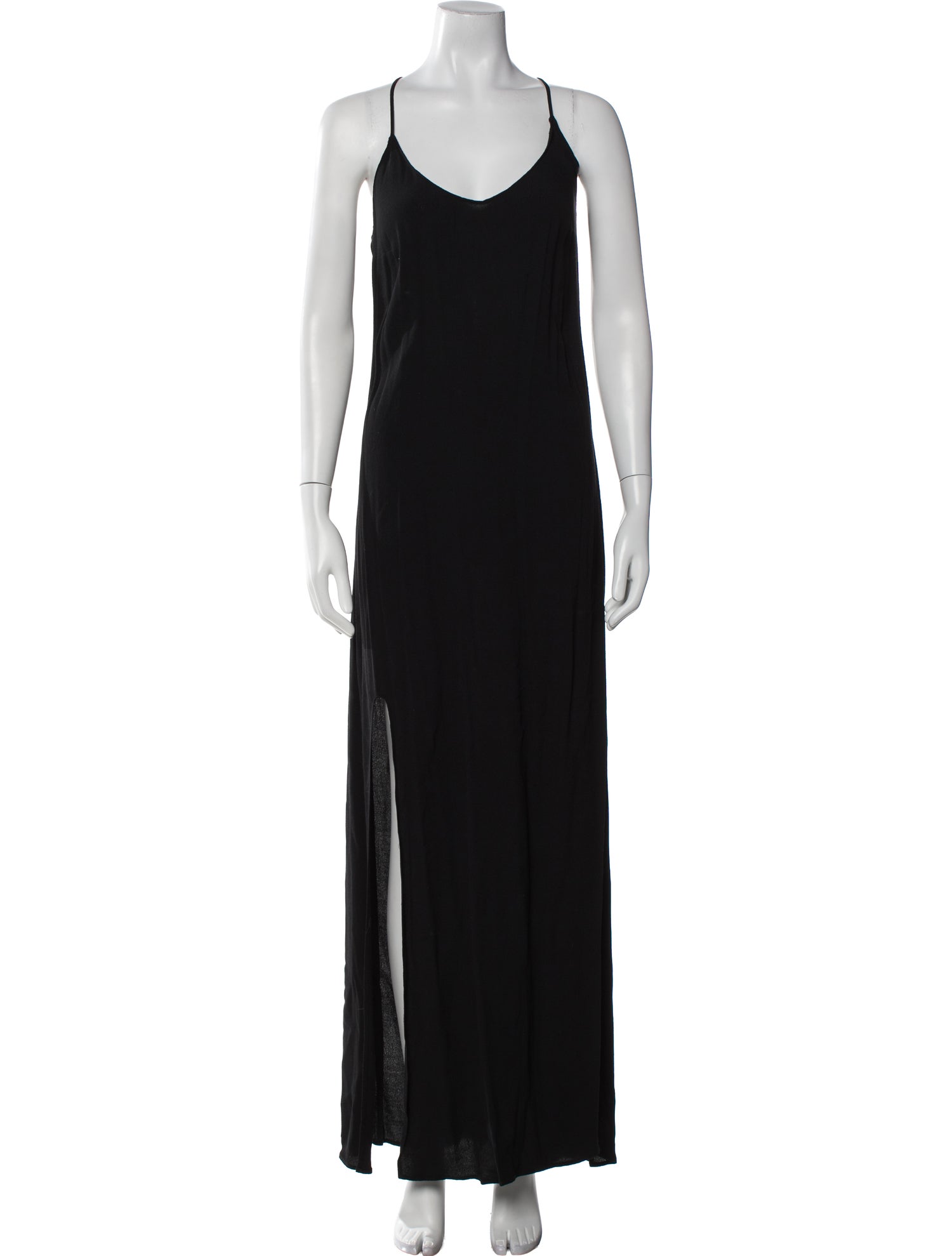 Reformation Scoop Neck Long Dress