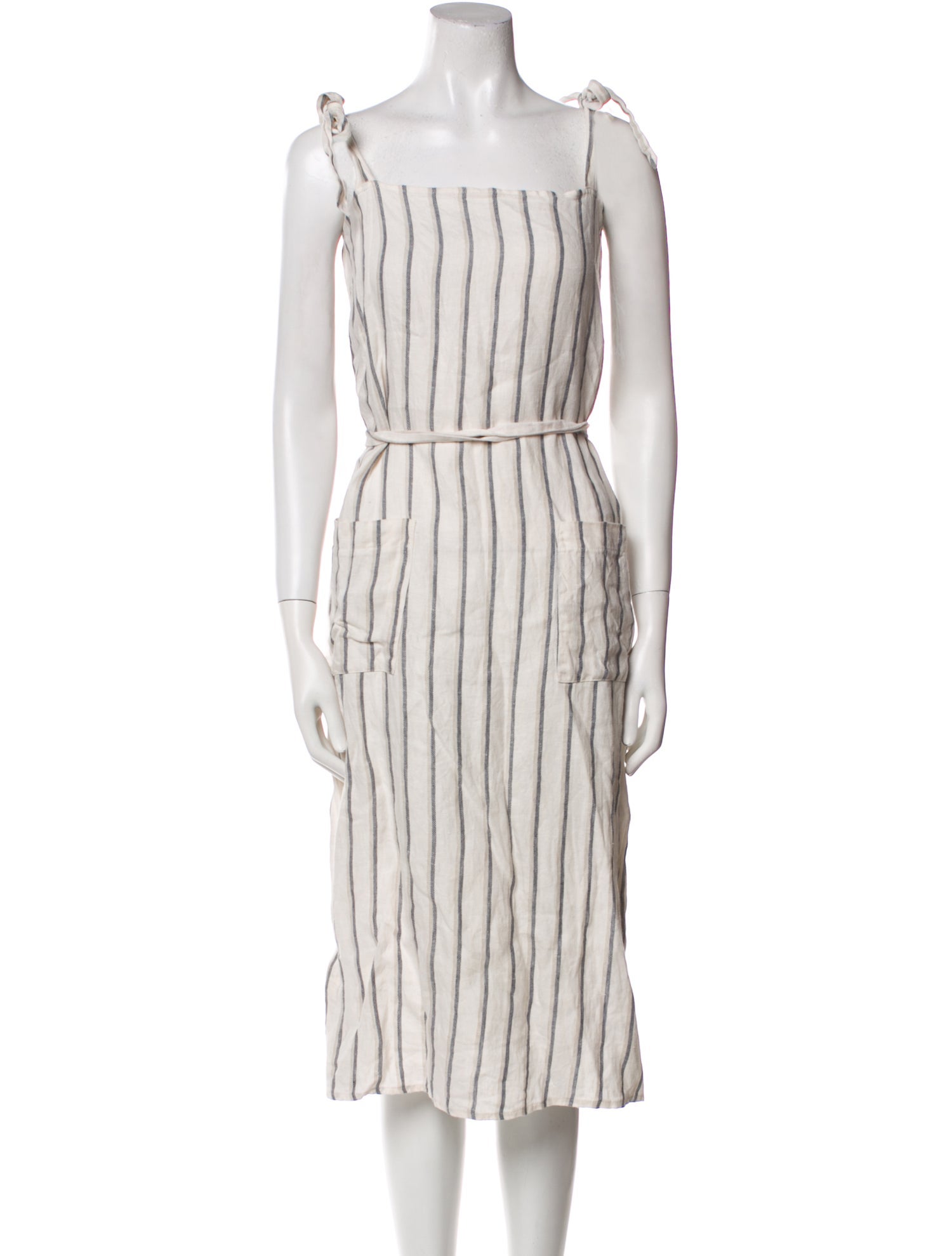 Reformation Linen Midi Length Dress