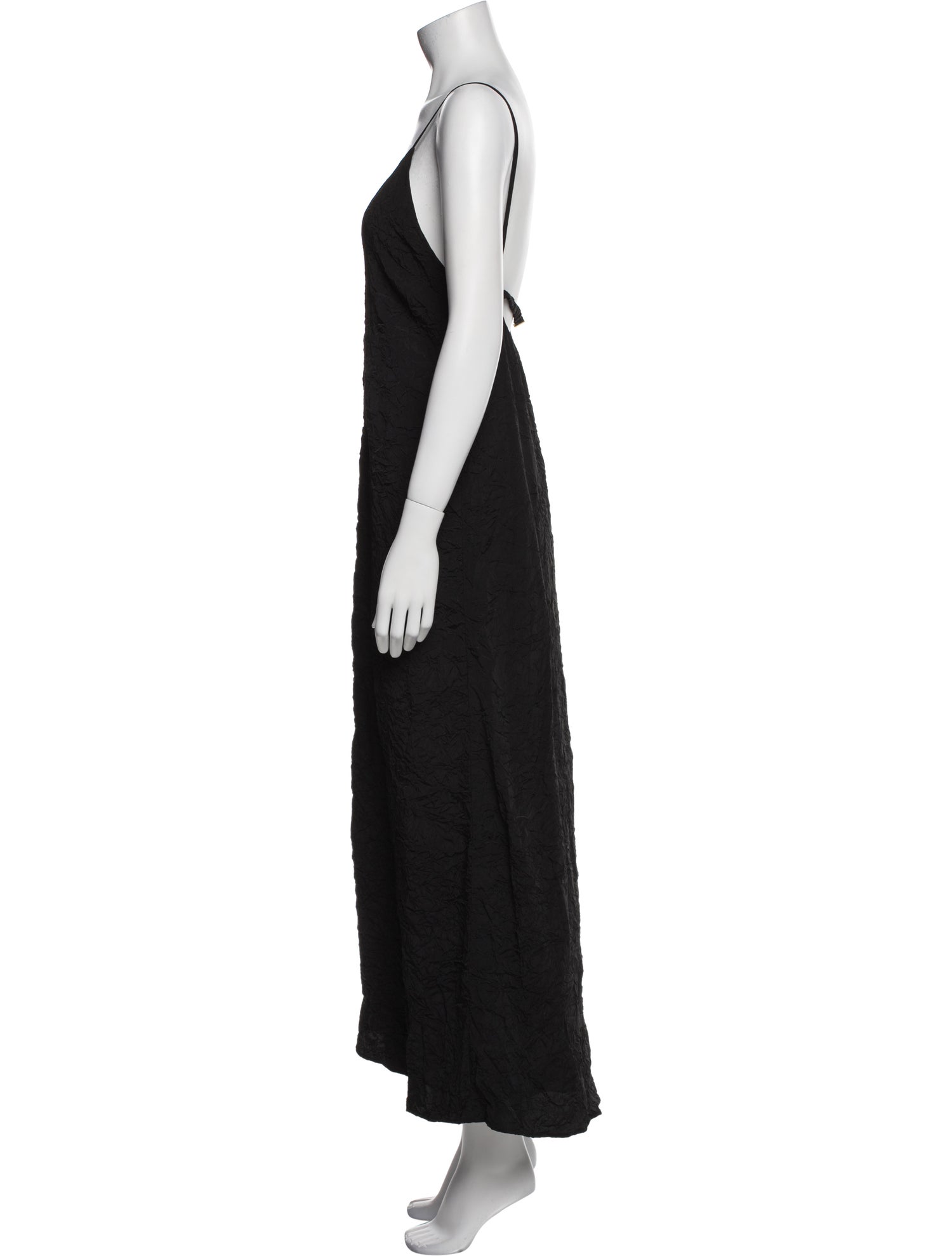 Reformation V-Neck Long Dress
