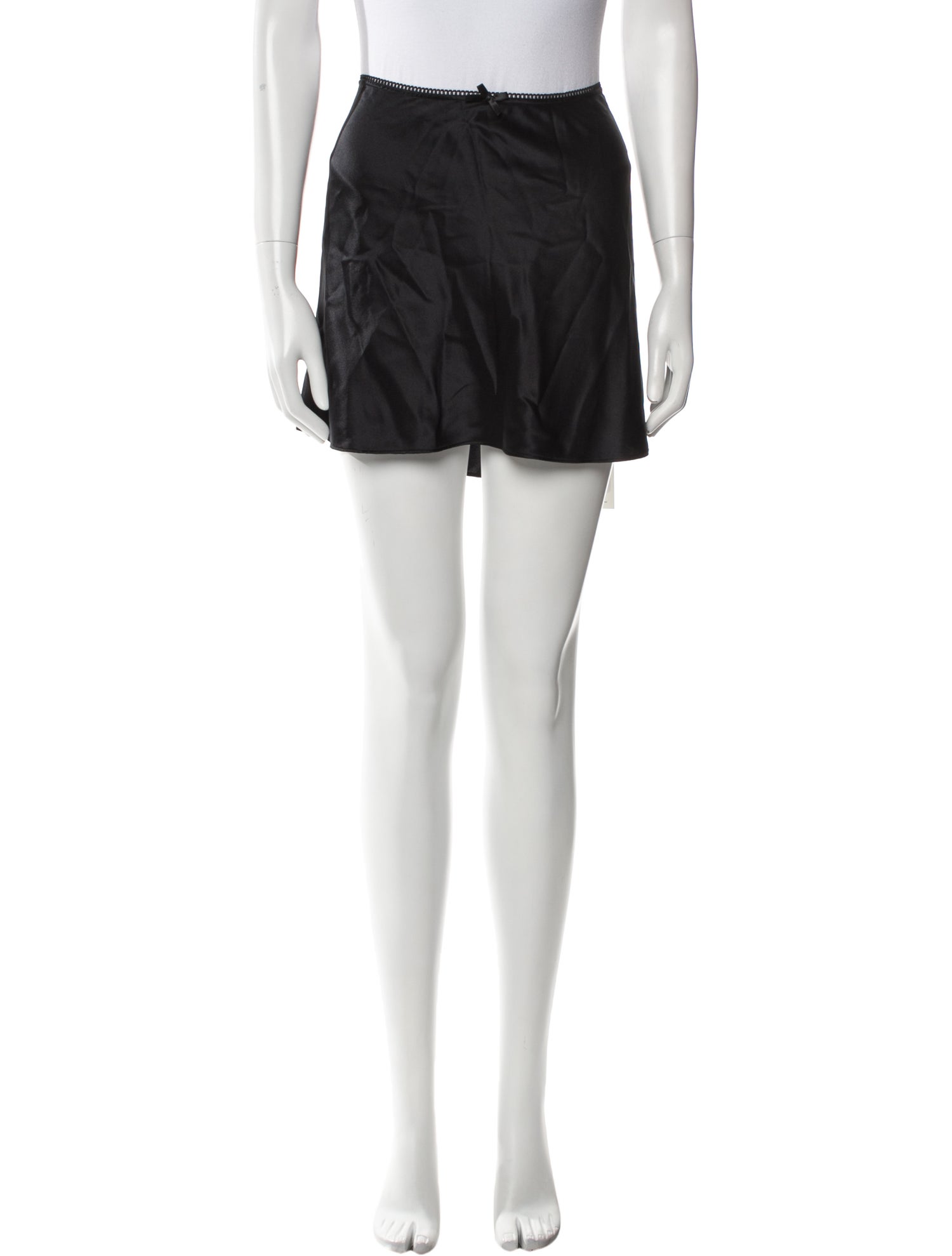 Reformation Silk Mini Skirt