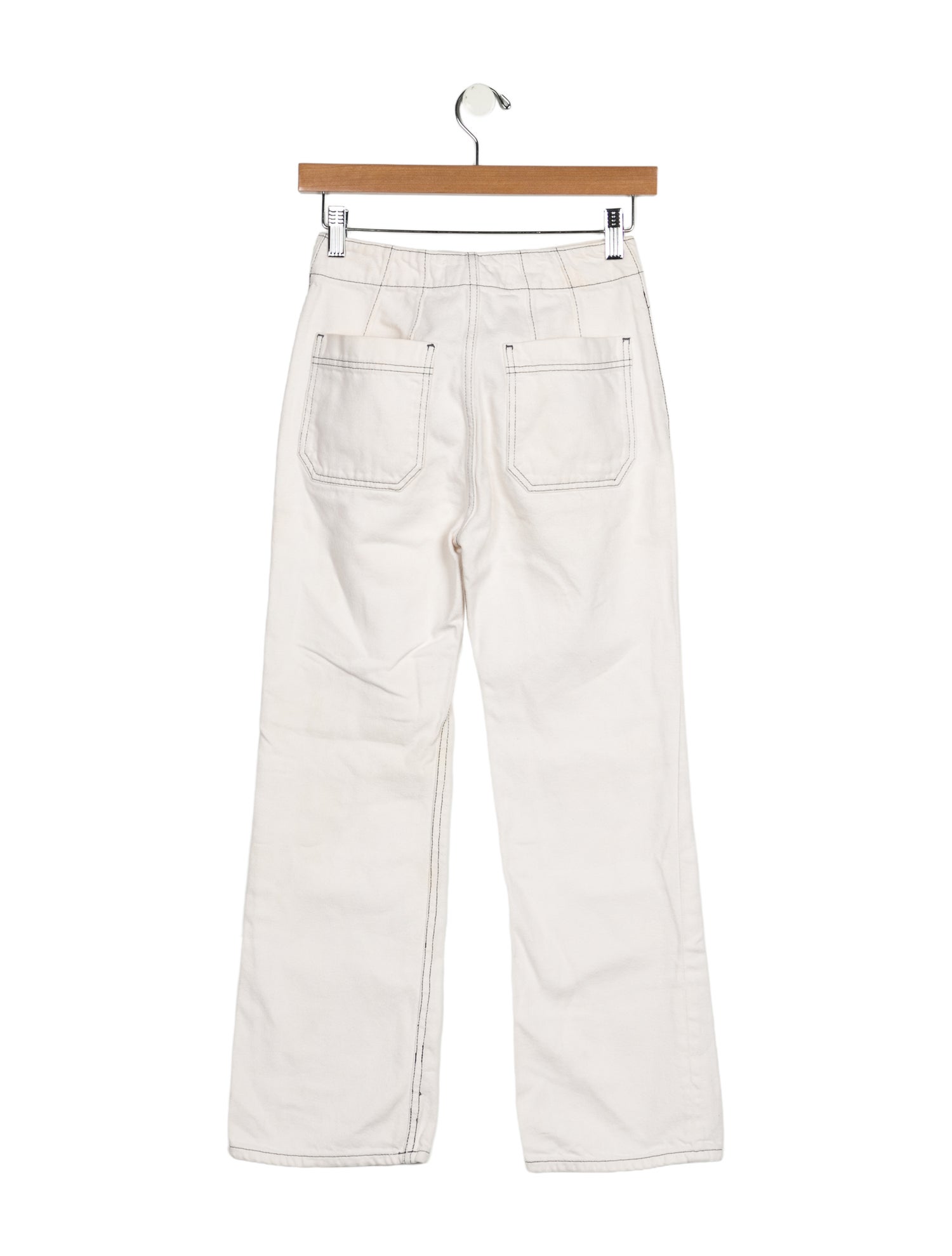 Reformation Mid-Rise Straight Leg Jeans