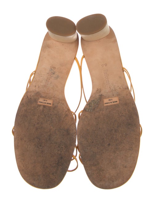 Reformation Leather Slides